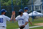 Baseball vs Babson NEWMAC Finals  Wheaton College vs Babson College play in the NEWMAC baseball championship finals. - (Photo by Keith Nordstrom) : Wheaton, baseball, NEWMAC, Babson